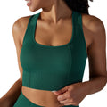 new arrival seamless quick-drying yoga clothes sexy back bubble wrap push-up sports bra running fitness vest for women