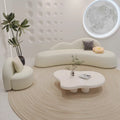 Accessible luxury cream cloud coffee table living room for home  new arrivalcasual modern small apartment normcore tea table tea table