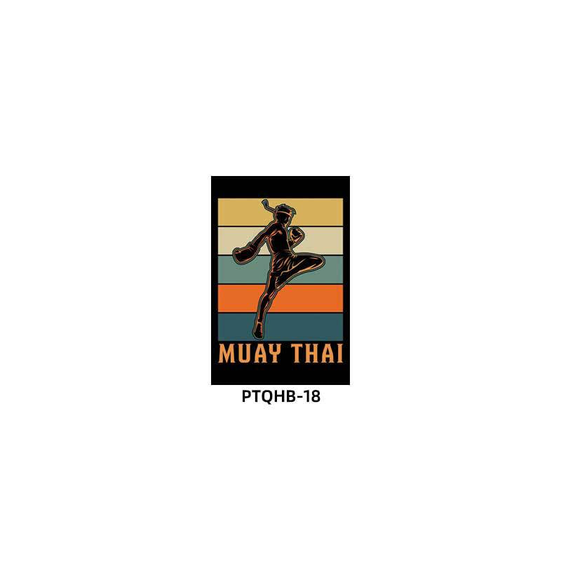 Fighting decorative painting Boxing gym training wall hanging painting Muay Thai Sanda Fighting gym American poster Sports mural