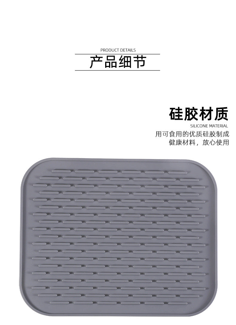 2021new arrival silicone pet mat silicone slow feeding mat cat and dog mat kitchen drain mat