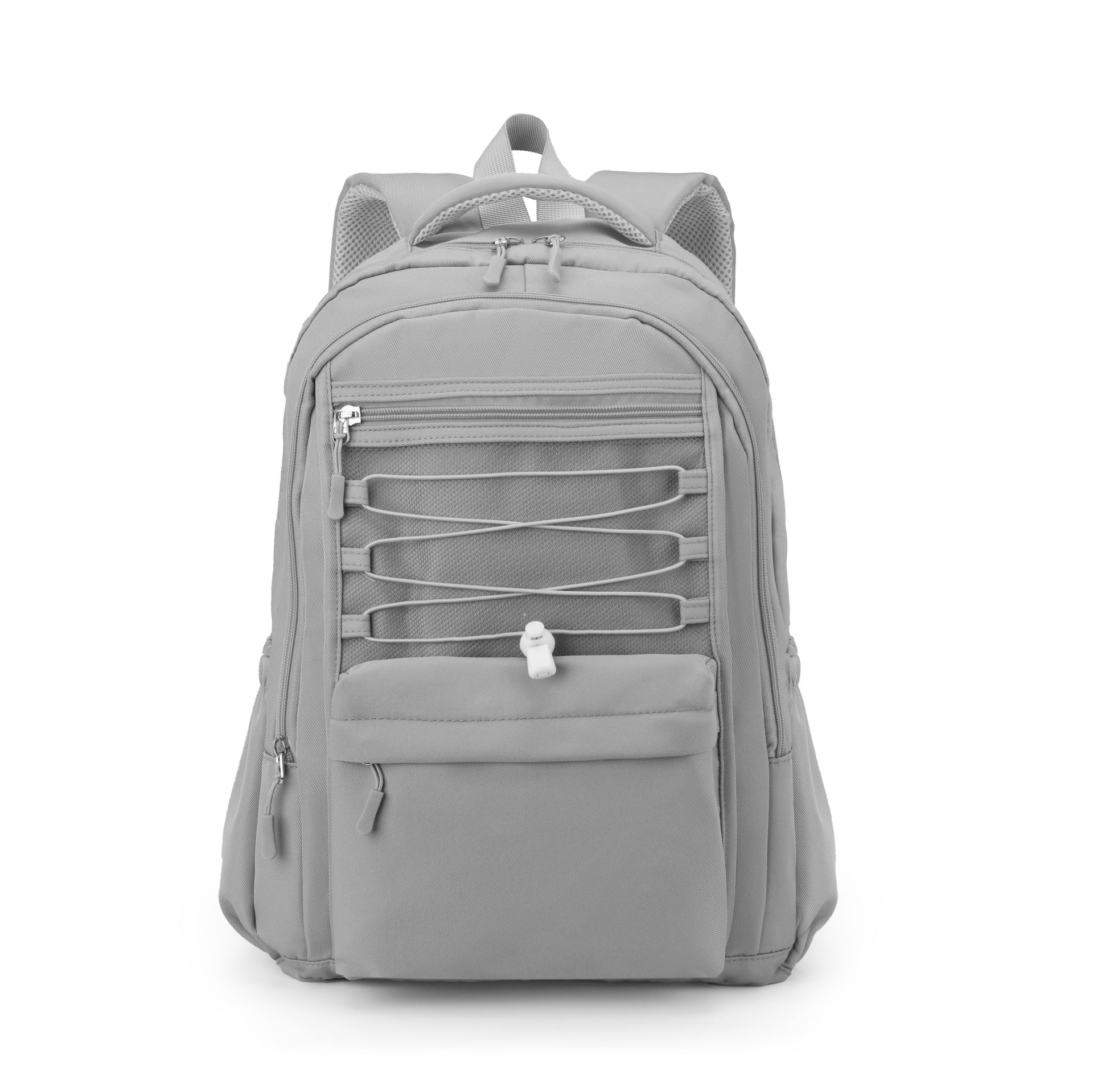 Processing and customization of new simple and trendy men's and women's backpacks, college students' schoolbags, casual and versatile backpacks
