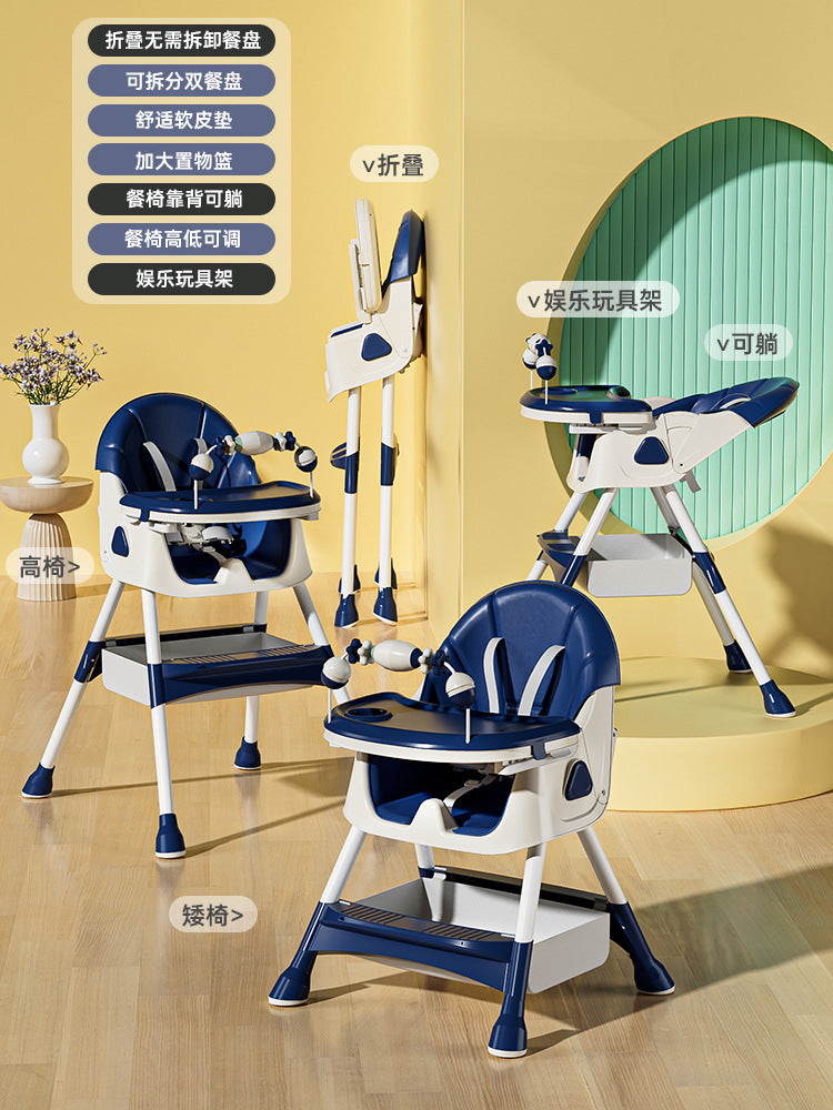 Baby Mobile Eating Children's Baby Dining Chair, Baby Chair Dining Table Chair Baby Dining Chair Eating Seat Plastic