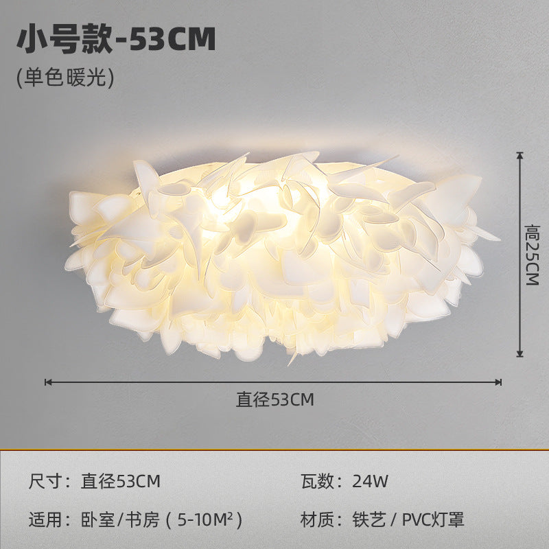 [Strict selection] Bedroom light ceiling light ins Internet celebrity petals 2025 new modern simple Nordic warm lamps