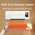 220v soft air cooling and heating dual-purpose movable small air conditioner hot air blower bathroom heater for home bedroom wall-mounted heating