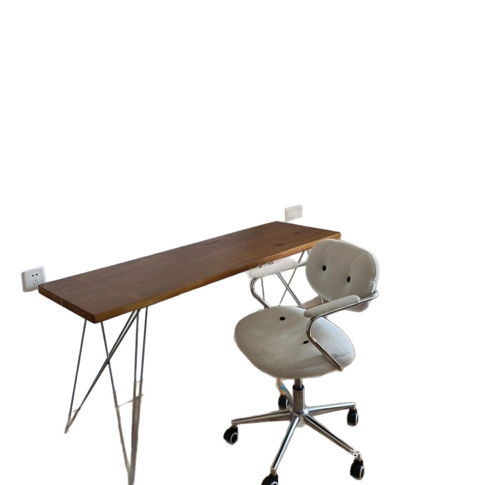 Scandinavian solid wood desktop for homecasual desk bedroom desk large board table modern long study table computer table