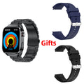 Ultra-long battery life non-invasive blood glucose smartwatch with precision monitoring of internal organ health, uric acid, blood pressure, and lipid levels, featuring bluetooth calling