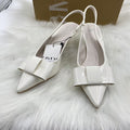 Za premium high heels for women, 2025 spring/autumn new collection, pointed-toe stiletto heels, professional pumps, patent leather nude closed-toe sandals