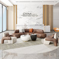 Nordic half-circle arc-shaped business sofa for office, negotiation, hotel, sales office, lobby, courtyard, rest area, and reception
