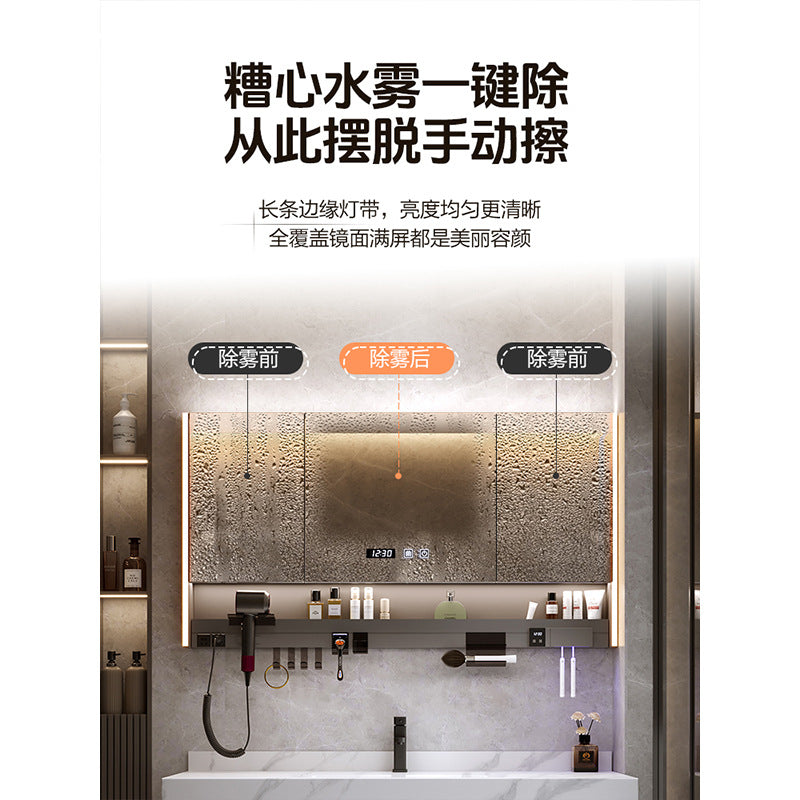 [Spot] Multifunctional storage rack, rock slab hot bending integrated basin, bathroom, washstand, face wash, bathroom cabinet combination