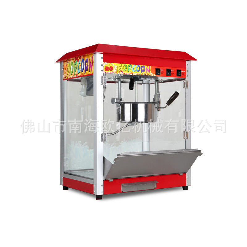 Commercial popcorn machine - fully automatic electric mini popcorn maker - butterfly & sphere popcorn machine for street vendors