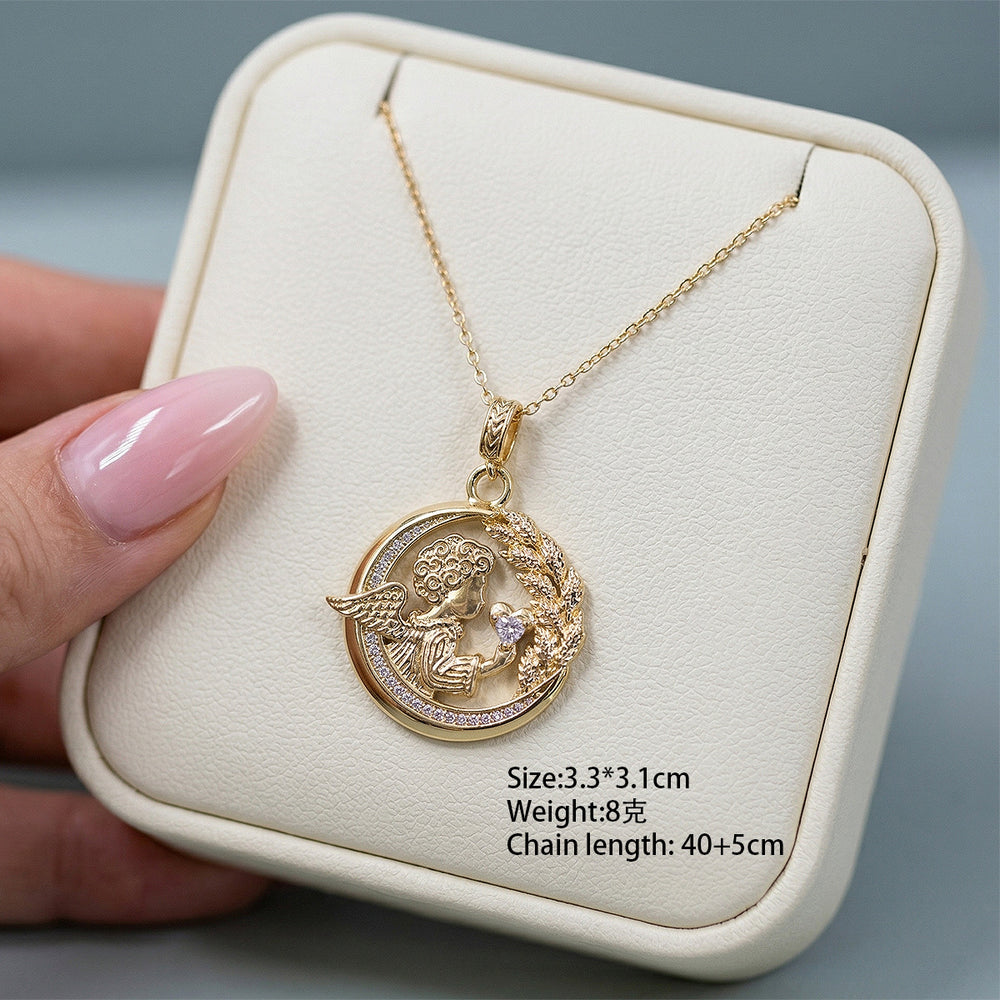 Mother's day bestseller: copper-plated zirconia heart necklace - women's luxury fashion, unique design, perfect holiday gift, choker jewelry