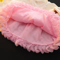 Girls' autumn dress - trendy tutu skirt, new  pink mesh round neck long sleeve princess style sweet dress