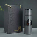 New one-touch open car tea cup, 316 stainless steel insulated mug, business style tea infuser gift cup