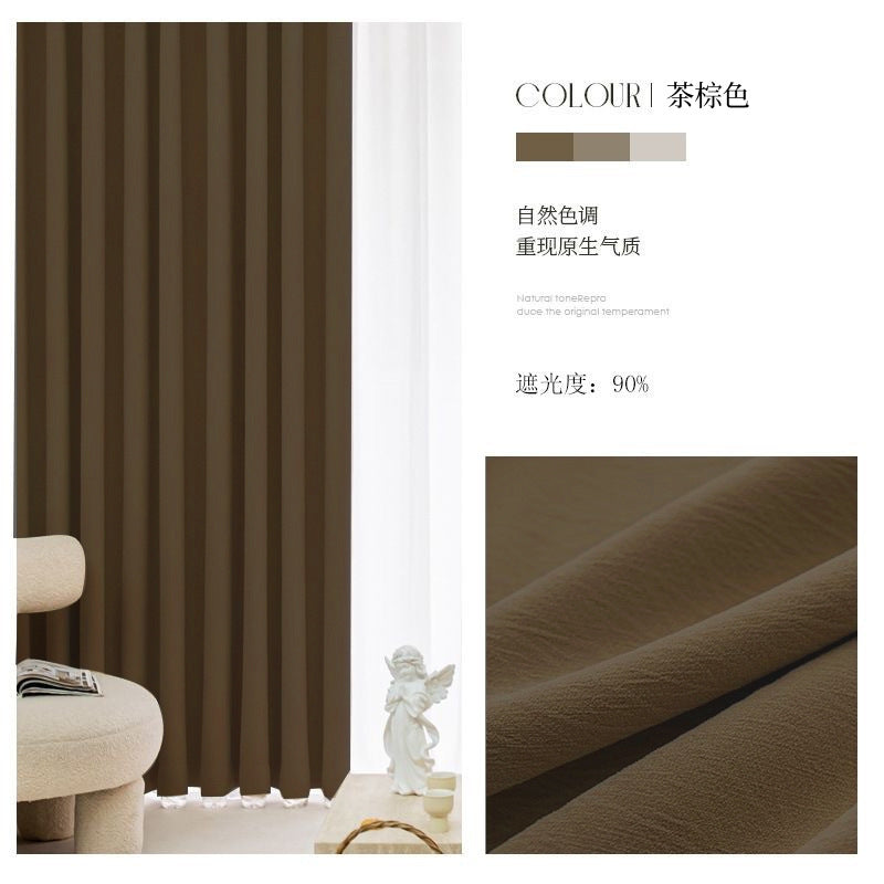 Shaoxing accessible luxury curtains cream chenille french curtains shaoxing keqiao curtain wholesale modern casualthickened
