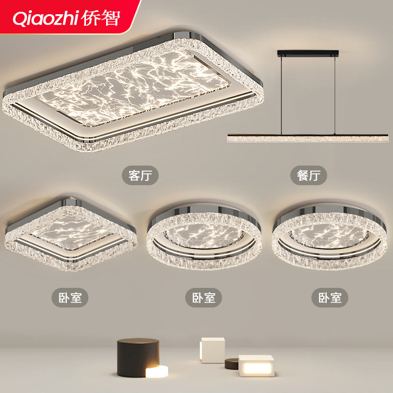 Living room light full spectrum eye protection dining room light atmospheric Italian minimalist light luxury Zhongshan lighting new smoke bedroom light