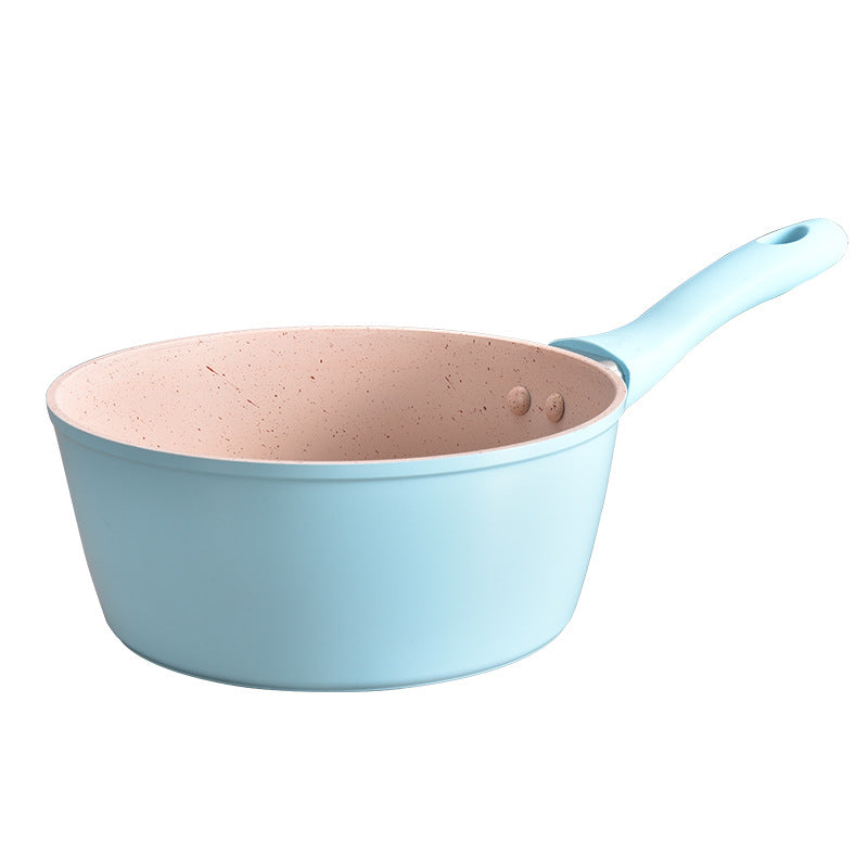Mini kitchen soup pot for homekids play house omelette pot induction cooker neutral food supplement pot suit pot wholesale