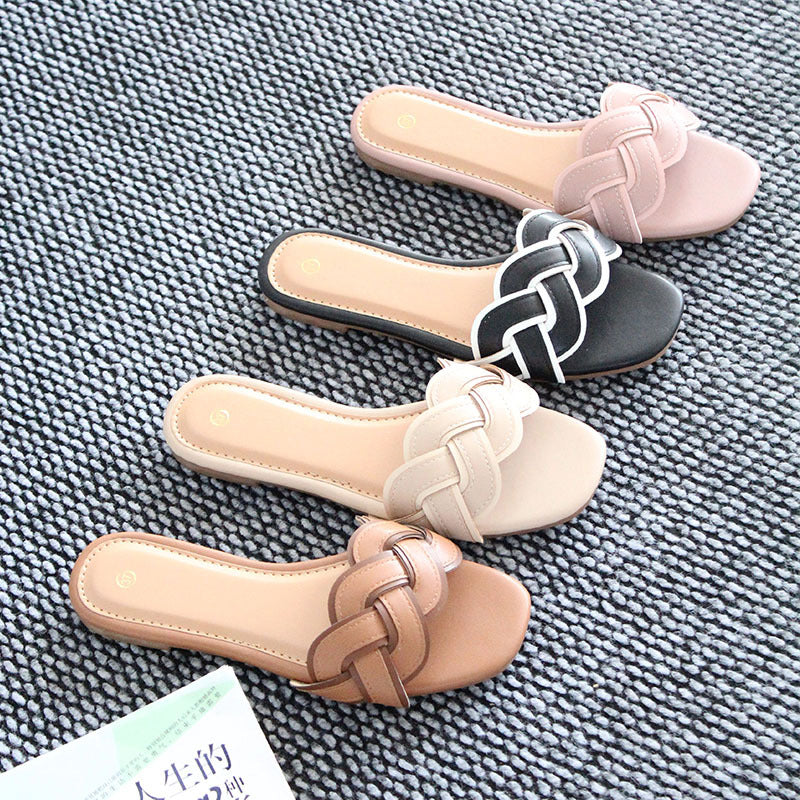 Belize  wholesale casual slippers flat-bottomed comfortable women's sandals craft shoes Ladies slippers