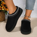 44exportplus size cotton slippers for women outwear lacethick sole lazy slippers winterfleece-lined toe slippers