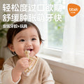 Teether baby teething stick food grade silicone soothing anti-eating hand toy handy gadget baby bite gum uv dustproof
