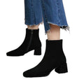 Women's ankle boots - new spring/autumn 2025 collection: chunky heel, pointed toe, mid-heel, suede, versatile boots