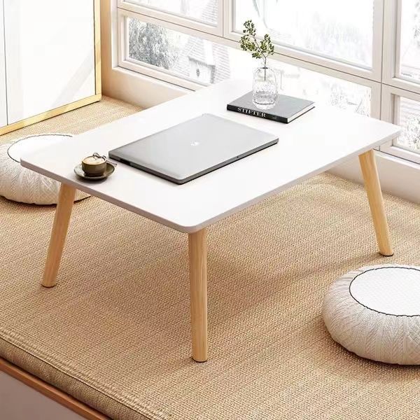 Bay window coffee table small apartment side table tatami small carpet table for home rental room balcony bed