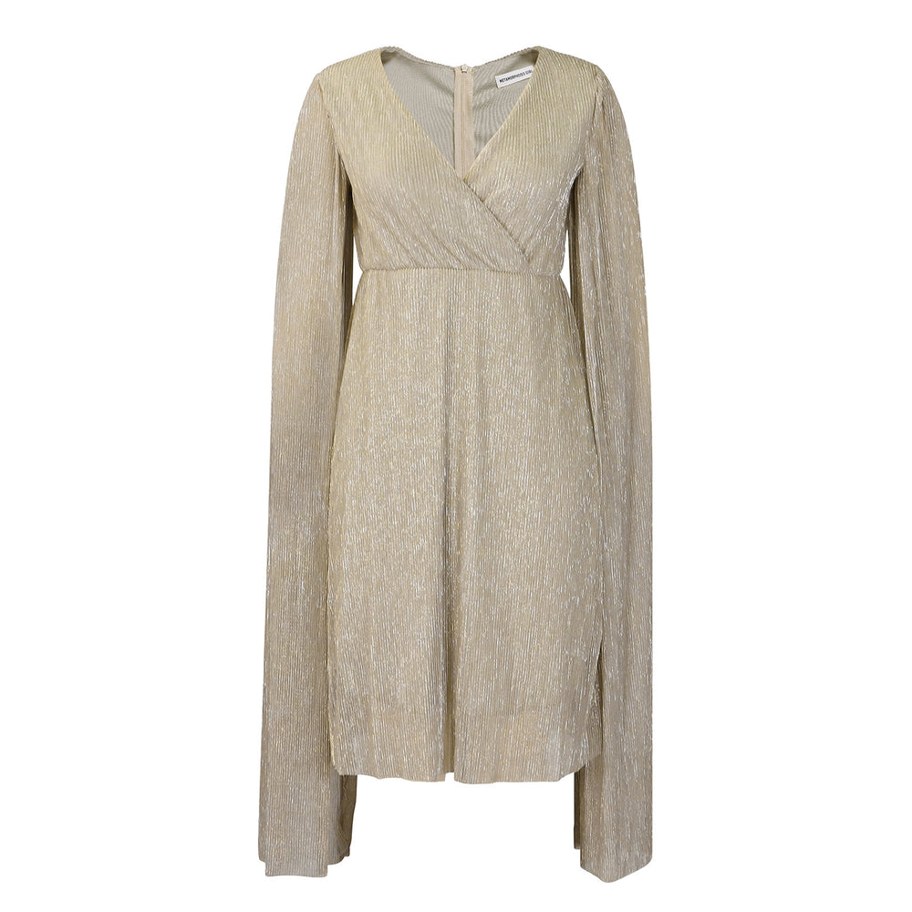 D3305 women's foreign trade  winter fashion elegant v-neck long sleeve evening party dress african style dress