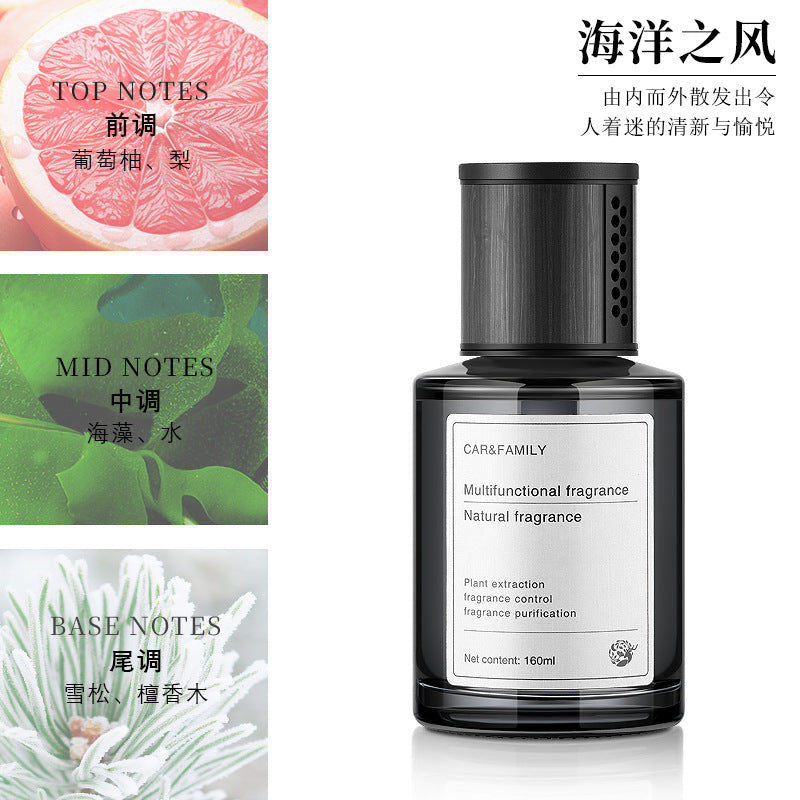 Car interior air freshener - natural plant-based fragrance, odor eliminator, long-lasting light scent, in-stock wholesale, long-lasting fragrance