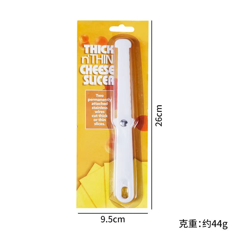 multifunctional cheese cutter, foie gras cutter, cheese divider, cheese line cutter, butter pizza cutter