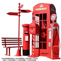 Seven piece set red