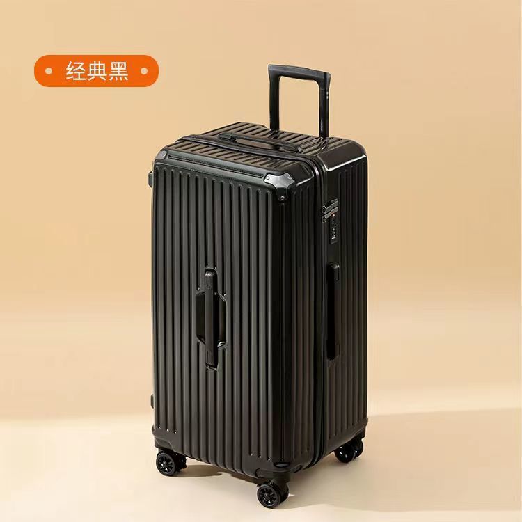 One piece of large-capacity suitcase, suitcase, high-value, large-capacity aluminum alloy corner universal wheel PC case.