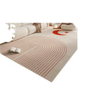 Cream style living room carpet accessible luxuryclassy sofa coffee table blanket for home non-slip carpet foot pad bedroom bedside blanket