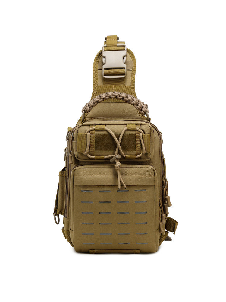 New single shoulder luya bag backpack fishing rod bag special backpack large equipment crossbody multi-functional fanny pack