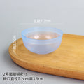 Bowl no. 2 translucent blue