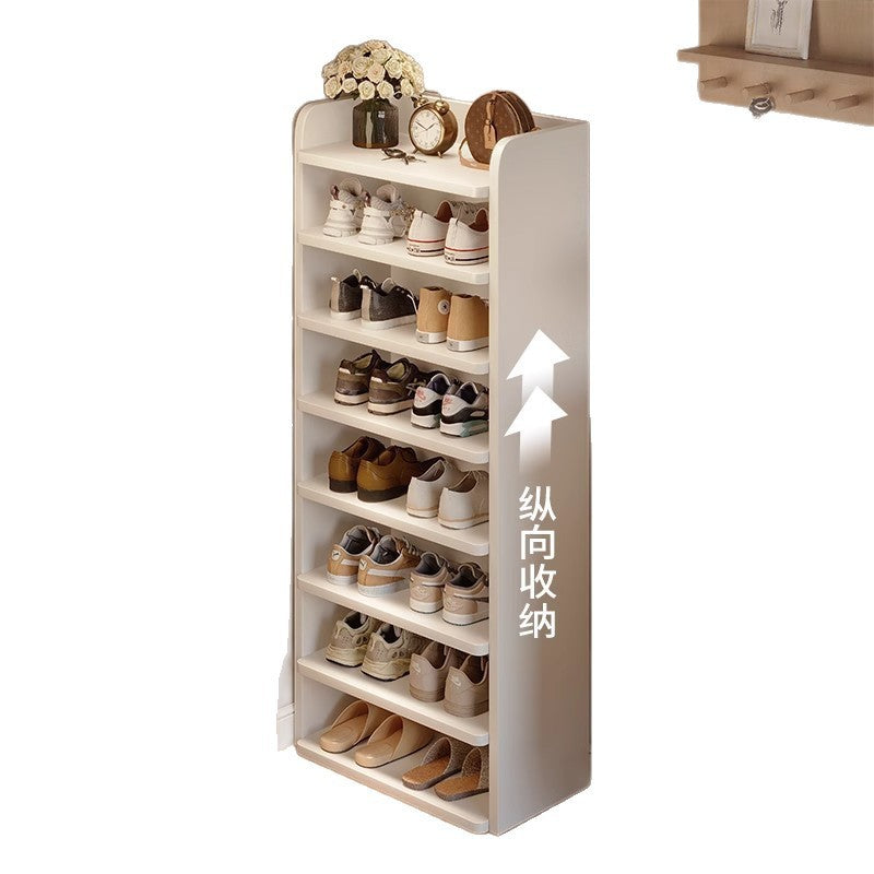 Shoe rack, multi-layer simple small and narrow rental house at the entrance of the home, rental good things 2025 new indoor shoe cabinet