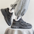 Spring men's shoes: athletic, casual, dad shoes, trendy, versatile, work, office, construction site, non-slip, wear-resistant, tire tread, safety shoes