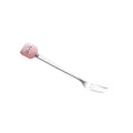 Pink cat head fork