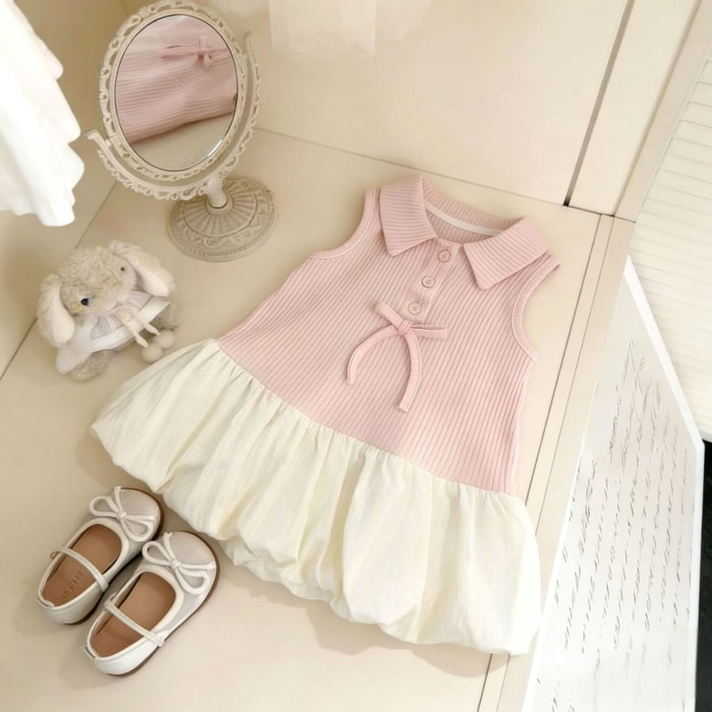 Korean style versatile little girl spring dress - baby spring/summer gentle, whitening, cute, sweet, stylish, and easy to match