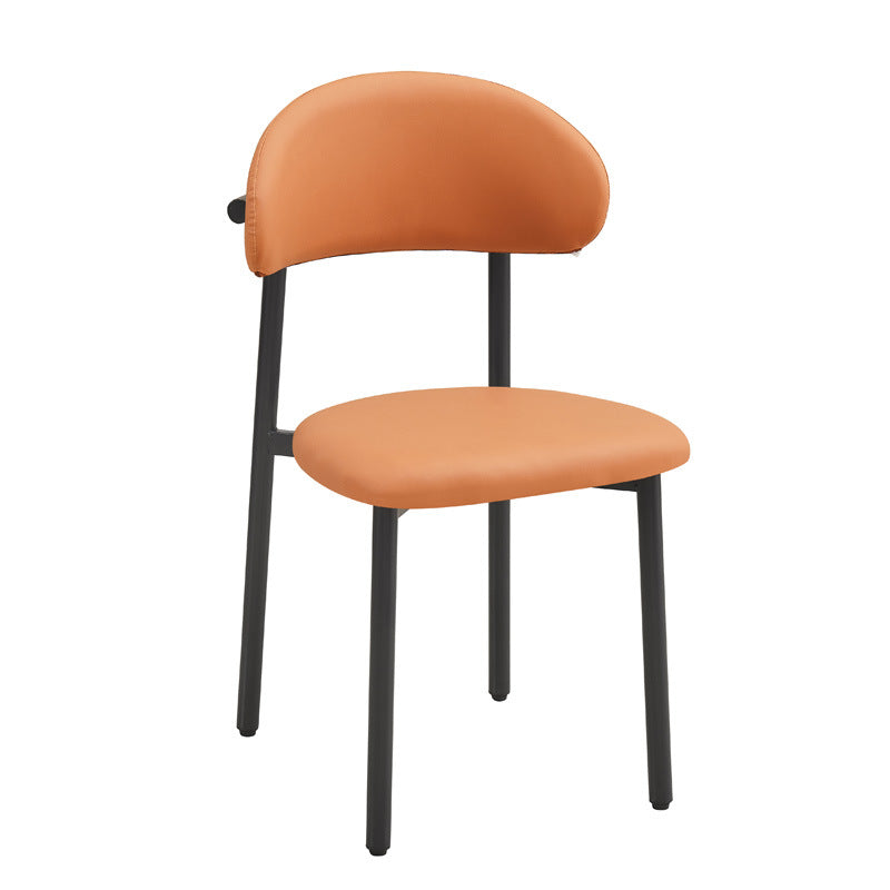 Luxury dining chair - home, leather cushion, casual chair, hotel reception chair, commercial banquet chair, dining chair