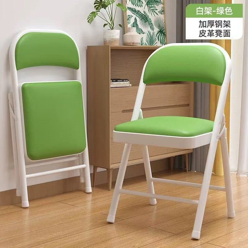 Folding chair office chair adult home chair study backrest chair dormitory study seat rental house foldable
