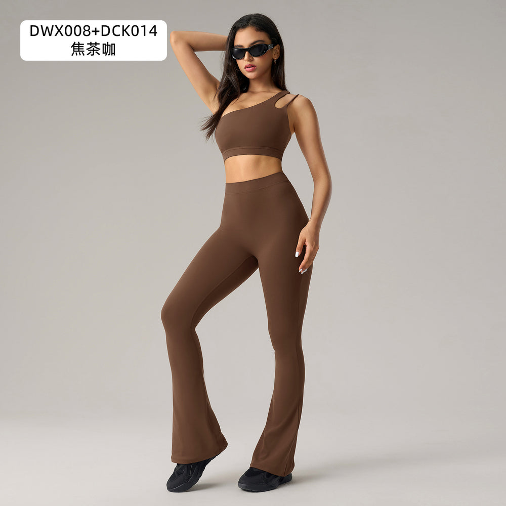 fashion tight butt lifting fitness yoga pants zipper long sleevesjacket push-up sports bra yoga suit