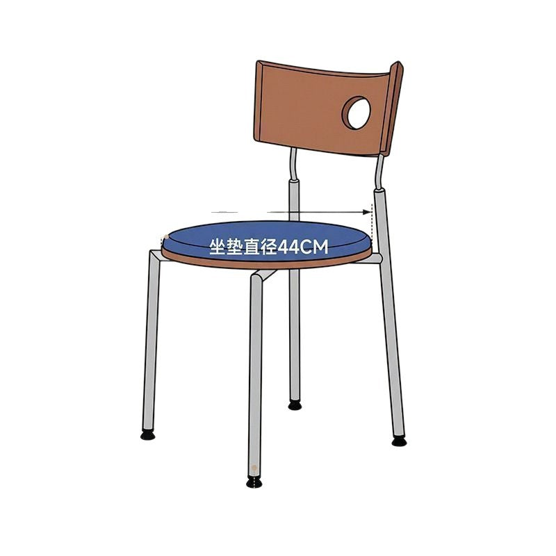Used dining chairs, durable solid wood dining table and chairs, designer influencer minimalist high-end wabi-sabi style french retro chairs