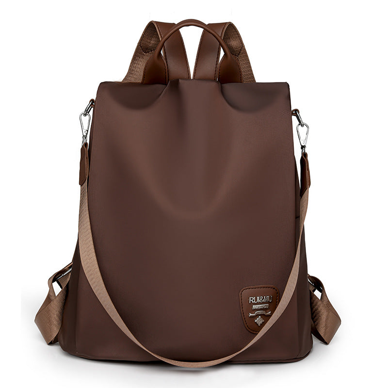 Oxford cloth backpack women's trend casual new anti-theft travel fashion canvas bag bag large capacity backpack women