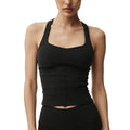Naked bubble wrap push-up anti-sagging sling beautiful back fitness tops vest yoga bra halter sports intimates women