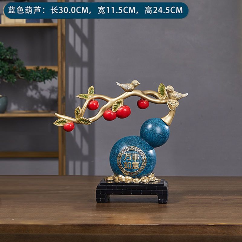 Lucky deer figurine - creative wine cabinet decoration for living room, office desk, home, housewarming gift, moving gift