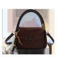 Textured niche style satchel bag work clothing 2025fall and winternew arrival small square bag trendyeasiest for match western fashion crossbody bag