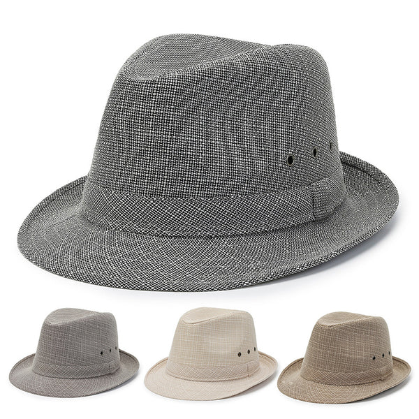 Middle-aged and elderly hats Summer sun hat Men's top hat Sun protection hat Dad casual breathable refreshing cool hat
