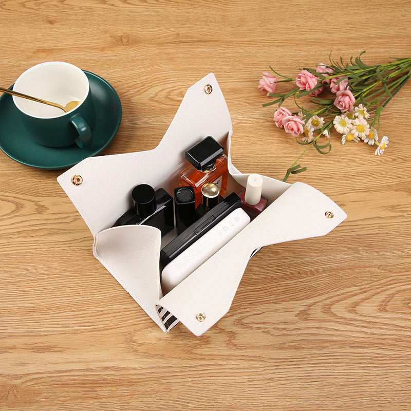 [Event Promotion] Pumping carton Nordic living room home creative coffee table tissue storage leather tissue box wholesale