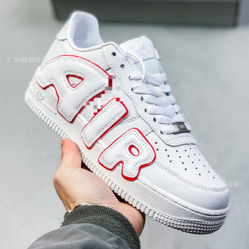 Putian cpfxaf1 skateboard shoes collaboration air force 1 3m reflective men's and women's student sneakers casual basketball shoes