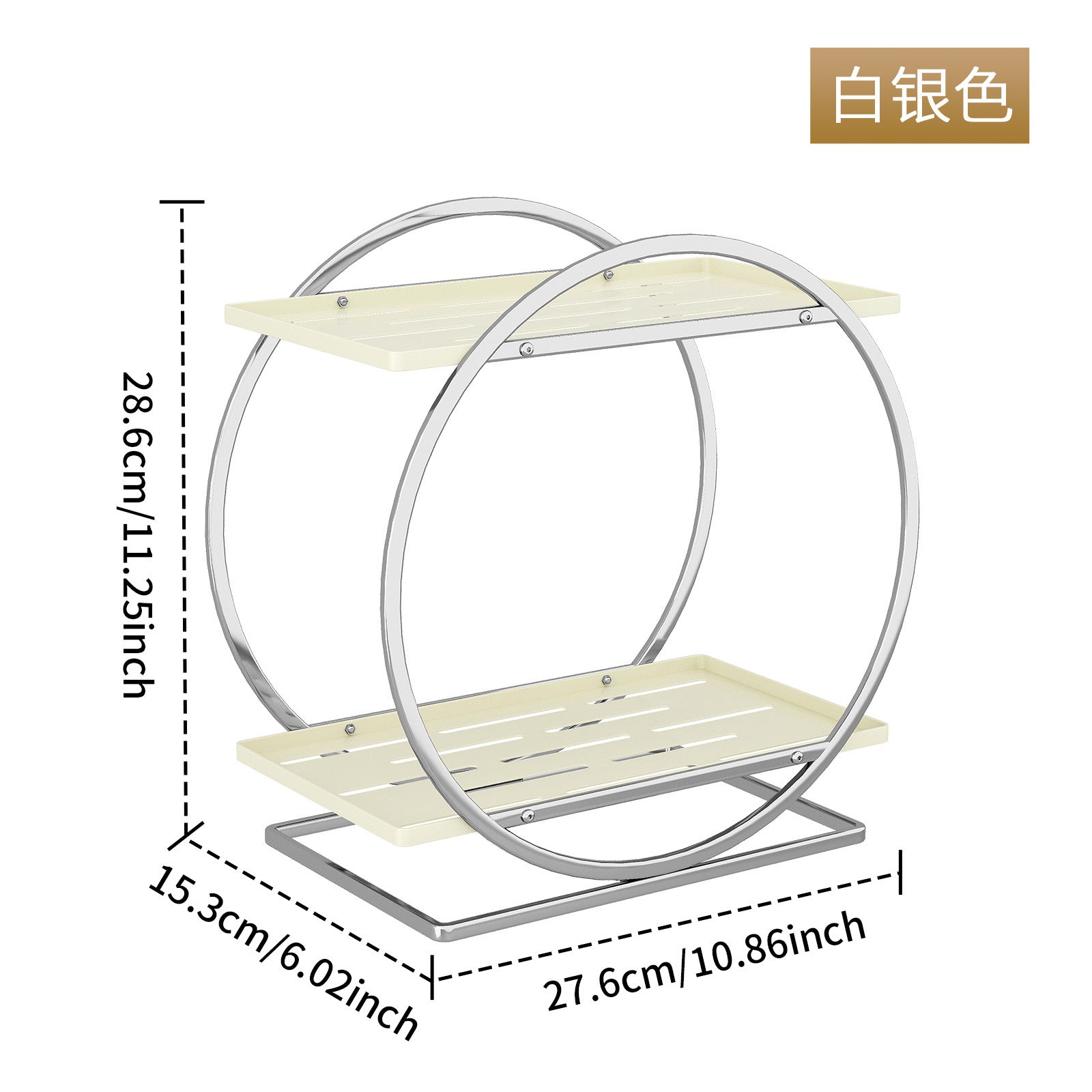 Amazon Cosmetics Storage Rack Tabletop Shelf Wrought Iron Layered Rack Dresser Skin Care Products Perfume Display Rack