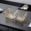 Nordic light luxury plastic beauty salon fruit snack plate snack tea snack sugar ktv dried fruit plate high appearance storage